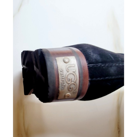UGG BROOME TALL BOOTS SUEDE SHOES SIZE 7 - Picture 6 of 10